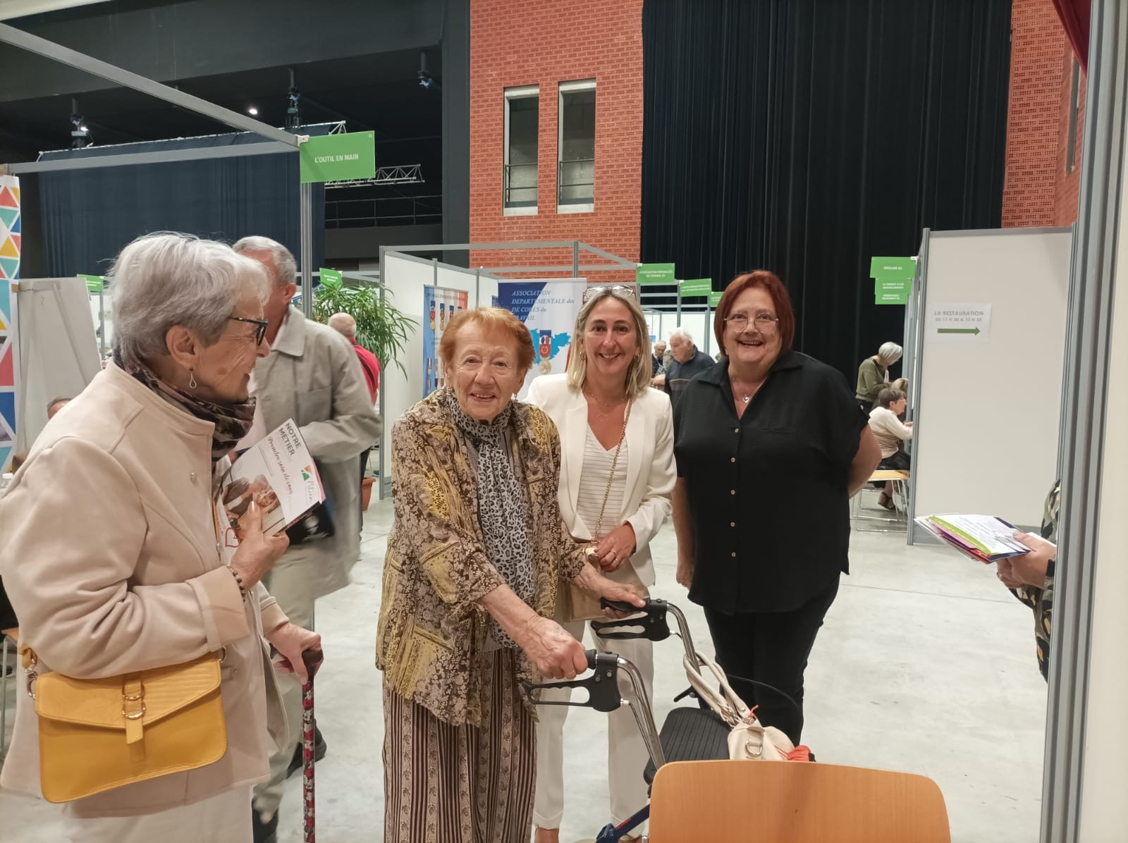 Les clients de l’ADMR à l’honneur sur le salon des séniors de Montauban